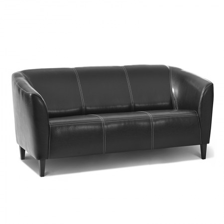 Офисный диван Интер хром 3-х местный - купить за 20351 руб